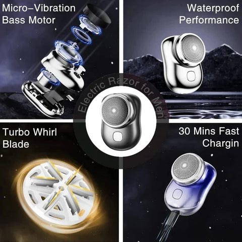 Portable Mini Electric Shaver Machine @ Just 599/-