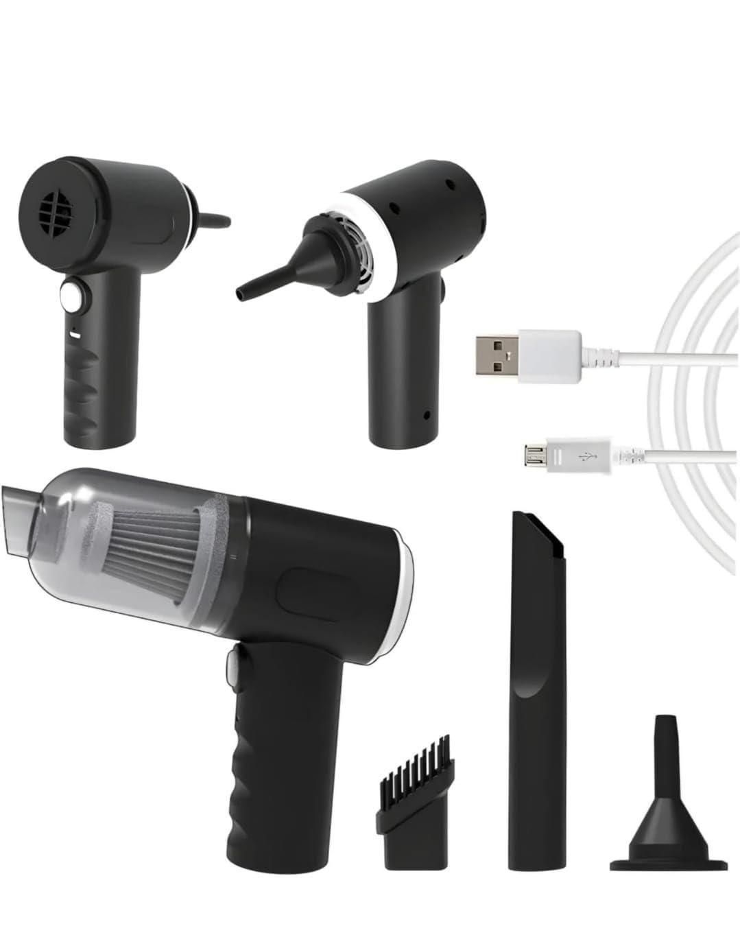 Portable Vacuum & Air Duster (2-in-1)